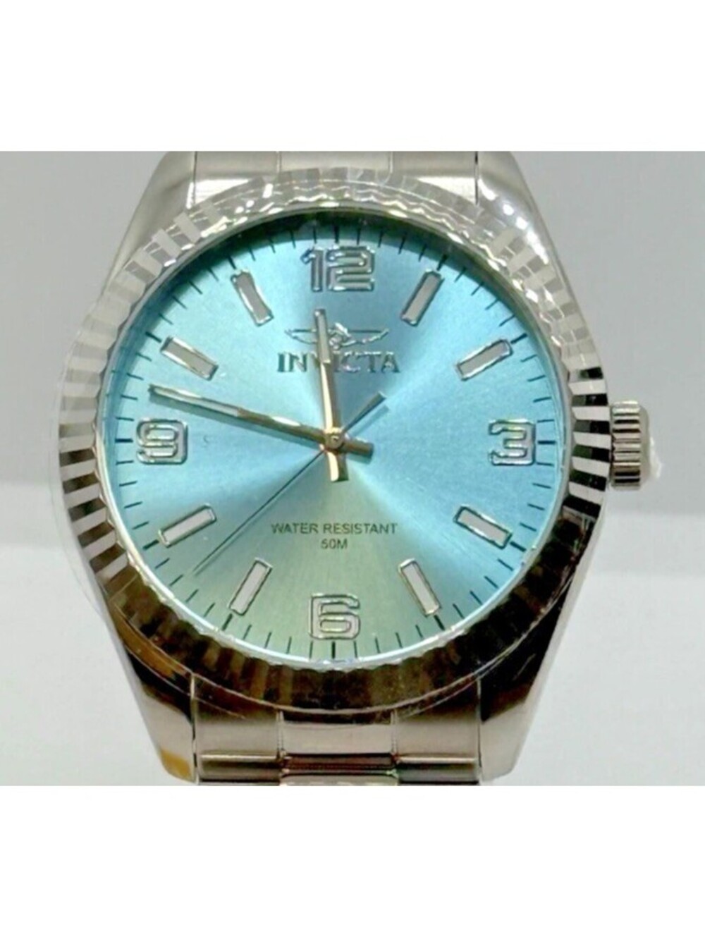 Invicta Specialty 48904 Watch 43mm Stainless Steel Tiffany Ice Blue Dial Quartz